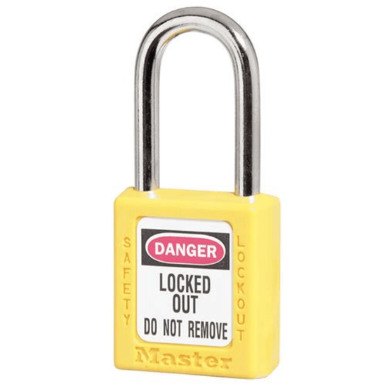 Radiation Yellow Padlocks