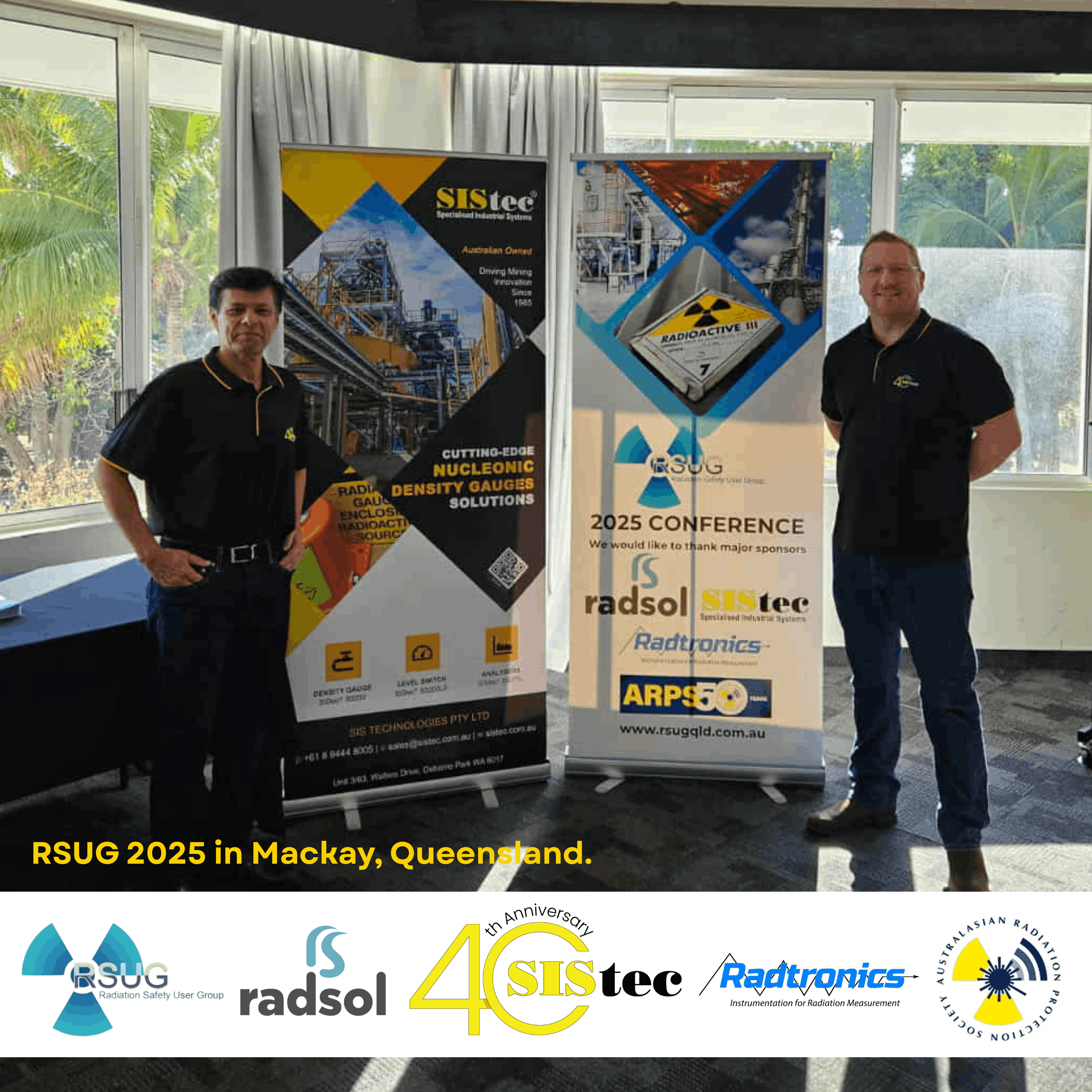 SIStec Proudly Sponsors the 2025 Radiation Safety Users’ Group (RSUG) Conference