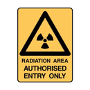 Radiation Area Signage Set