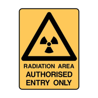 Radiation Area Signage Set