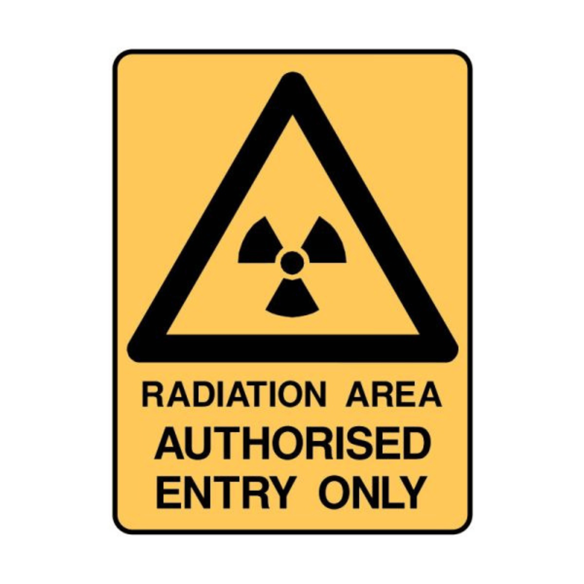 Radiation Area Signage Set