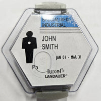 TLD Dosimeter Badges for Radiation Exposure Monitoring