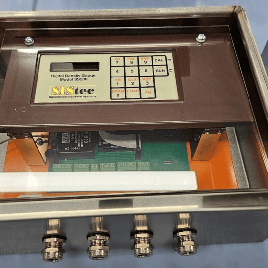 SIStec© SS200 Density Gauge Control Unit Internal Polycarbonate Protection Cover I SIStec