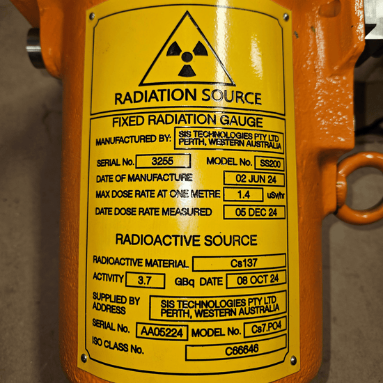 SIStec© SS200 Source Label