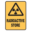 Radiation Storage Signage Set
