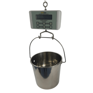 An image of the SG/PSL 200 showing the digital interface and sample collection bucket